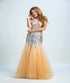 Mermaid  Sweetheart Tulle Prom Dresses With Beadings LBQ0309